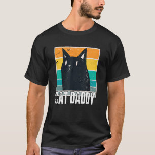 Bester Cat Daddy Vatertag Männer Kitty Daddy Papa  T-Shirt