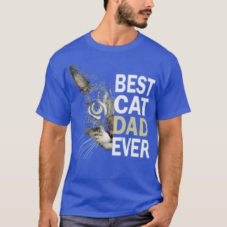 Bester Cat Vater Ever Cat Liebhaber Der sonnige Va T-Shirt