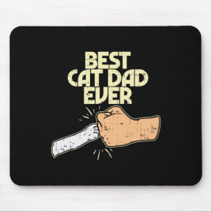 Bester Cat Vater Ever Funny Kitten Pet Lover Besit Mousepad
