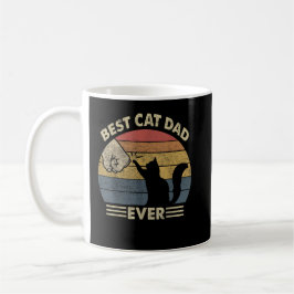 Bester Cat Vater Ever Funny Vater, Vatertag Katze Kaffeetasse