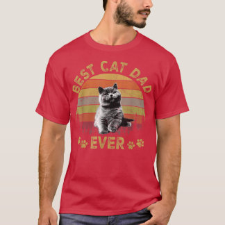 Bester Cat Vater EverFunny Cat Daddy Vater Tag 202 T-Shirt