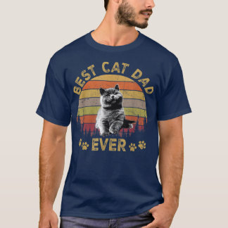 Bester Cat Vater EverFunny Cat Daddy Vater Tag 202 T-Shirt