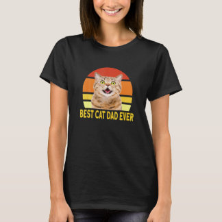 Bester Cat Vater je 2 T-Shirt