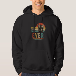 Bester Cat Vater je Bump Fit Cat Daddy Vatertag Hoodie