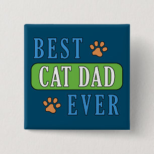 Bester Cat Vater je Button