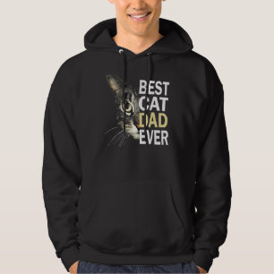 Bester Cat Vater je Cat Daddy Vatertag 3 Hoodie