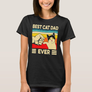 Bester Cat Vater je Cat Daddy Vatertag 3 T-Shirt