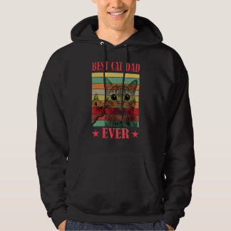 Bester Cat Vater je Cat Daddy Vatertag 9 Hoodie