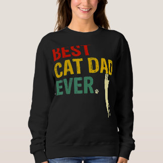 Bester Cat Vater je Cat Daddy Vatertag Sweatshirt