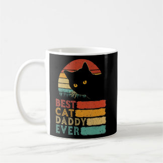 Bester Cat Vater je Cat Daddy Vintager Vater Tag Kaffeetasse