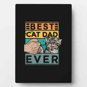 Bester Cat Vater je Cat Vater Geburtstag Geburtsta Fotoplatte