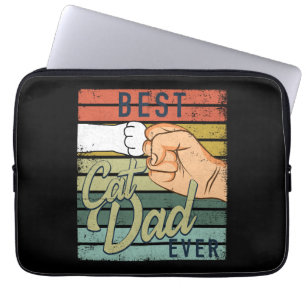 Bester Cat Vater je Cat Vater Getto Fett Laptopschutzhülle