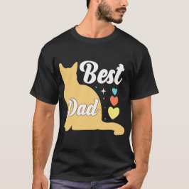 Bester Cat-Vater je: Ein Purffact-Geschenk T-Shirt