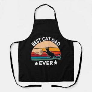 Bester Cat Vater je Faust Bump Schürze