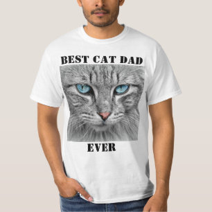 Bester Cat Vater je Foto Erstellen Sie Ihren eigen T-Shirt