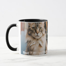 Bester Cat Vater je Modernes, benutzerdefiniertes  Tasse
