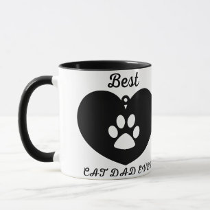 Bester Cat Vater je Modernes, benutzerdefiniertes Tasse
