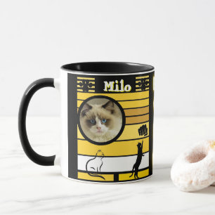 Bester Cat Vater je Modernes, benutzerdefiniertes  Tasse