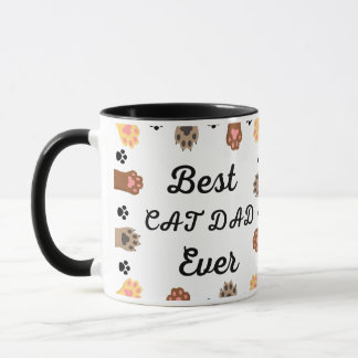 Bester Cat Vater je Modernes, benutzerdefiniertes  Tasse