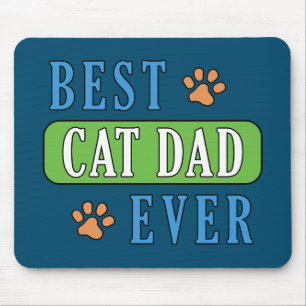 Bester Cat Vater je Mousepad