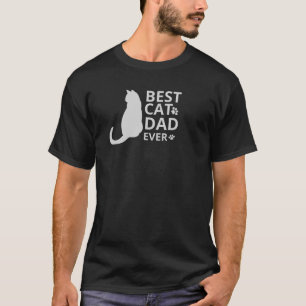 Bester Cat Vater je Niedliche Haustiere Kätzchen T T-Shirt