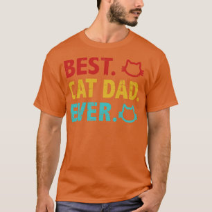 Bester Cat Vater je T-Shirt