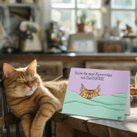 Bester Cat Vater je! Vatertag