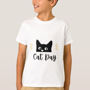 Bester Cat-Vater je Vintag Bester Cat Day T_Shirt T-Shirt