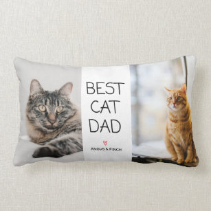 Bester Cat Vater Lumbar Kissen