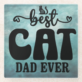 Bester Cat Vater Untersetzer