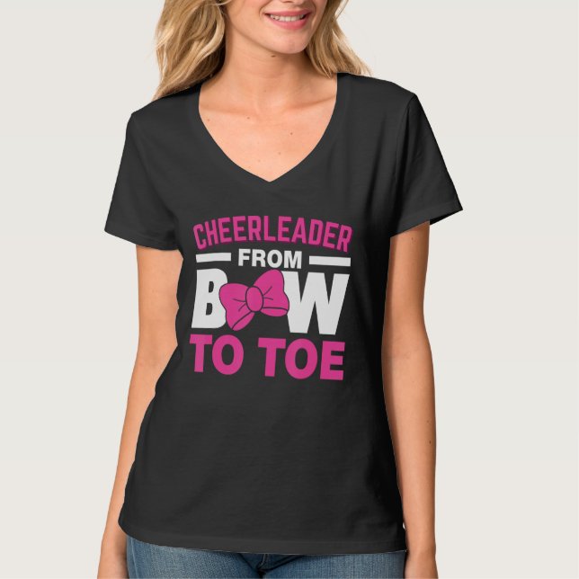 Bester Cheer Coach je jubelnd T-Shirt (Vorderseite)