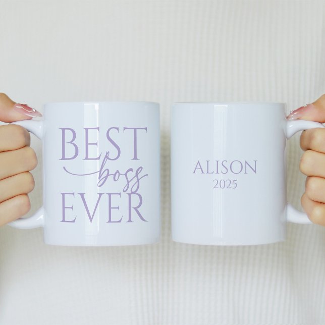 Bester Chef aller Zeiten Personalisierter Kaffeebe Kaffeetasse (Von Creator hochgeladen)