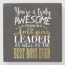 Bester Chef-Anerkennungs-Geschenk-Untersetzer