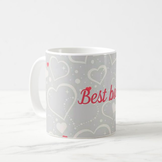 Bester Chef Kaffeetasse (Vorderseite Links)