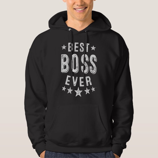 Bester Chef überhaupt Hoodie (Vorderseite)