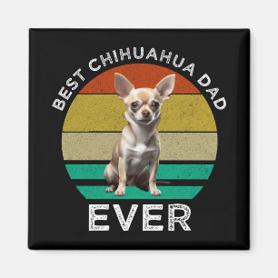 Bester Chihuahua-Vater aller Zeiten Magnet