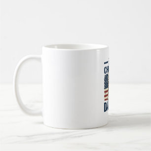 Bester Chihuahua-Vater Aller Zeiten Patriotisches Kaffeetasse