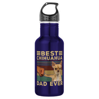 Bester Chihuahua-Vater je Edelstahlflasche