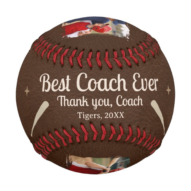 Bester Coach Aller Zeiten 2 Foto Coach Geschenk An Baseball (Rückseite)
