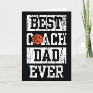 Bester Coach Dad Ever Herren Shirt Herren Sketll C Karte