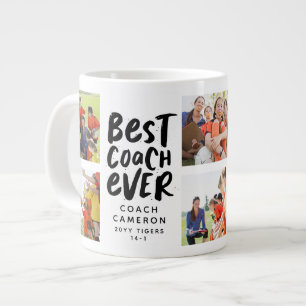 Bester Coach je 7 Foto Kollektion Team Geschenk Jumbo-Tasse