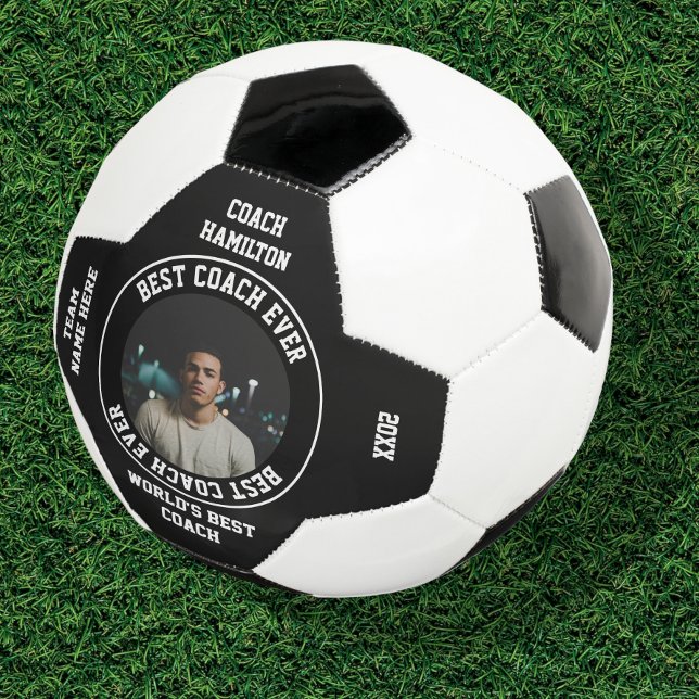 Bester Coach je Foto Personalisiert Fußball (Von Creator hochgeladen)