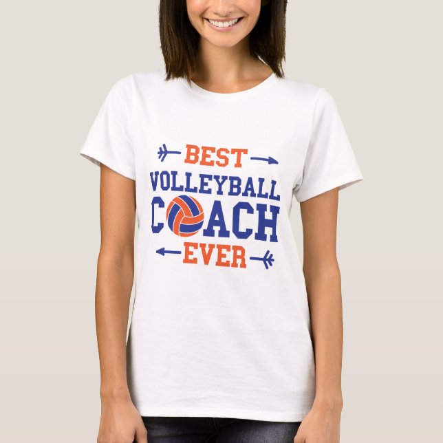 Bester Coach je T-Shirt (Vorderseite)