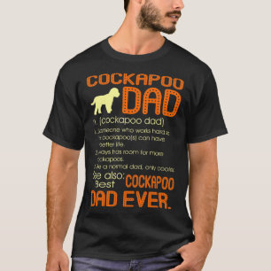 Bester Cockapoo-Vater je Vatertag T-Shirt