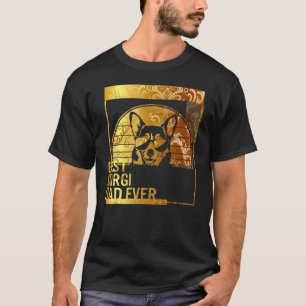Bester Corgi-Vater Aller Hund Papa für Männer Hund T-Shirt