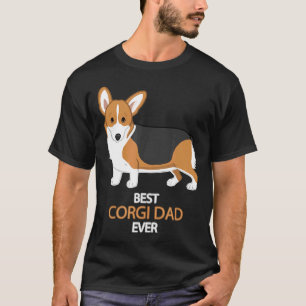 Bester Corgi-Vater Allerzeit Roter Tricolor Pembro T-Shirt