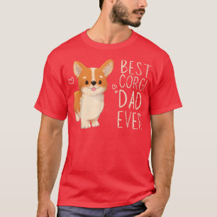 Bester Corgi Vater Ever, Corgi Daddy, Dog Vater, C T-Shirt