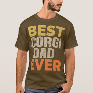 Bester Corgi Vater Ever Funny Sprichwort Sarkastis T-Shirt