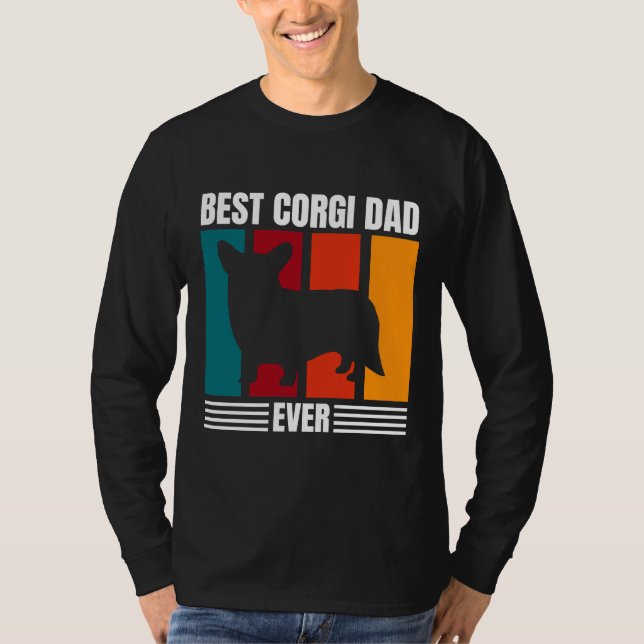 Bester Corgi-Vater je 433 T-Shirt (Vorderseite)