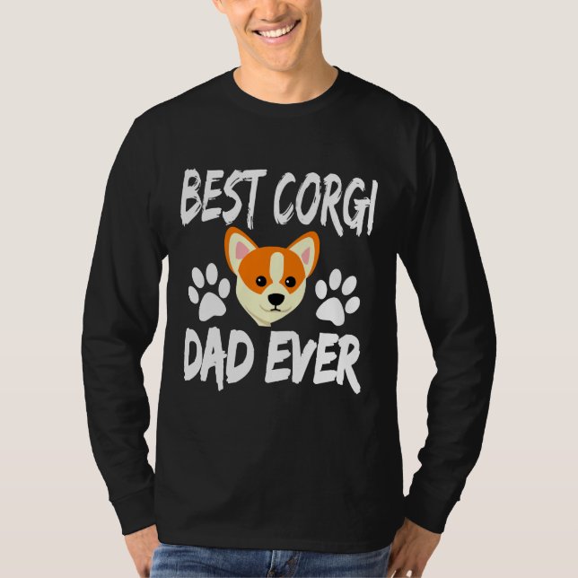 Bester Corgi-Vater je 584 T-Shirt (Vorderseite)